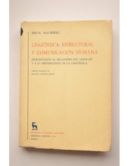 Lingüística estructural y comunicación humana