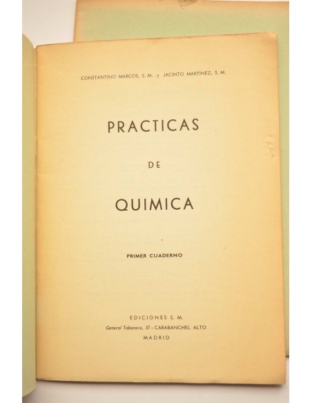 Prácticas de química