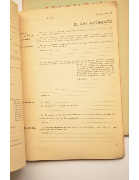 Prácticas de química