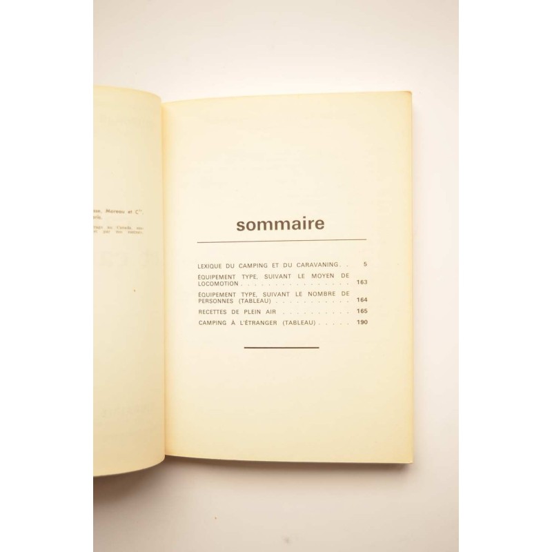 Camping et caravaning