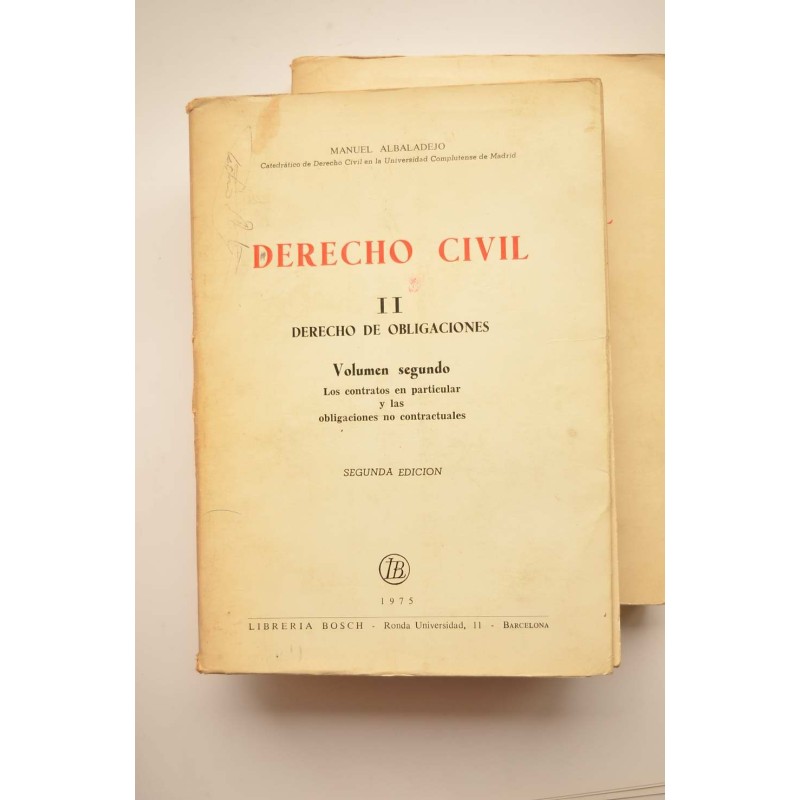 Derecho de obligaciones