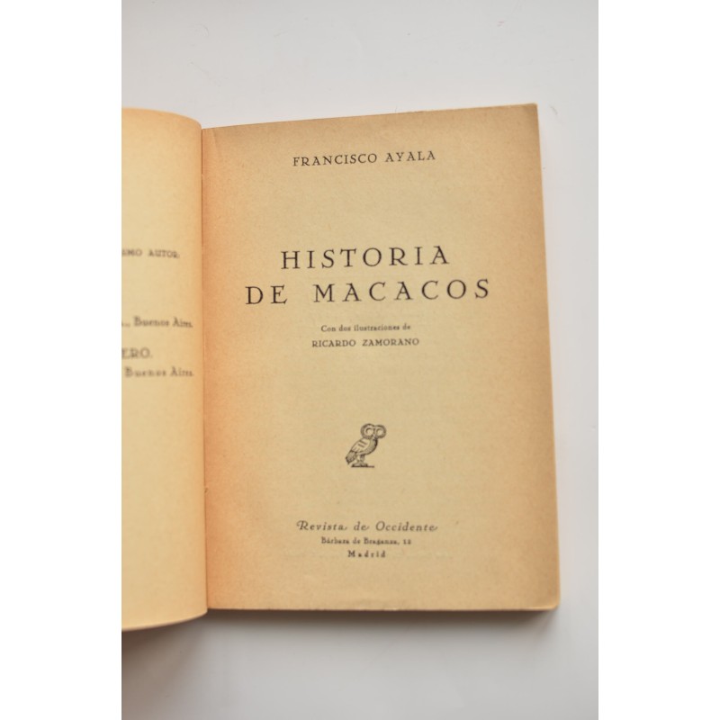 Historia de macacos