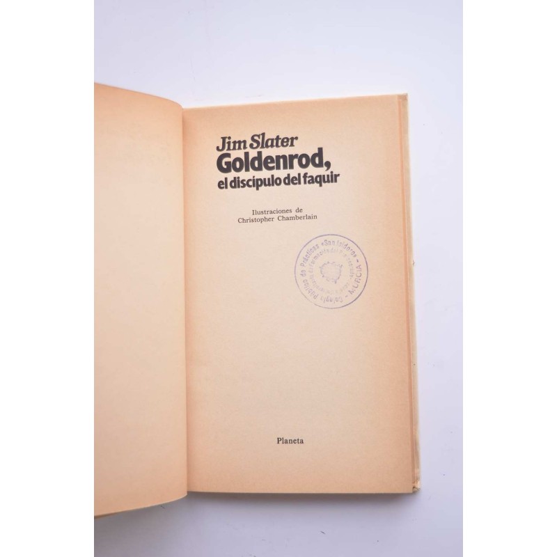 Goldenrod, el discípulo del faquir