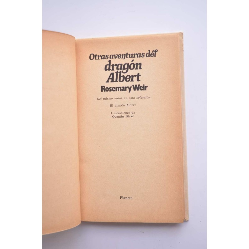 Otras aventuras del dragón Albert
