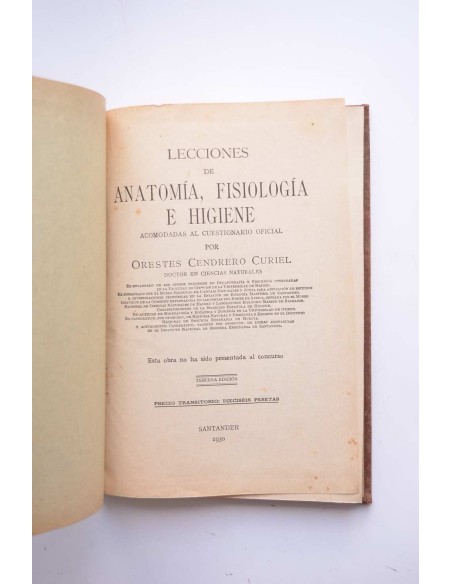 Lecciones de anatomía, fisiología e higiene