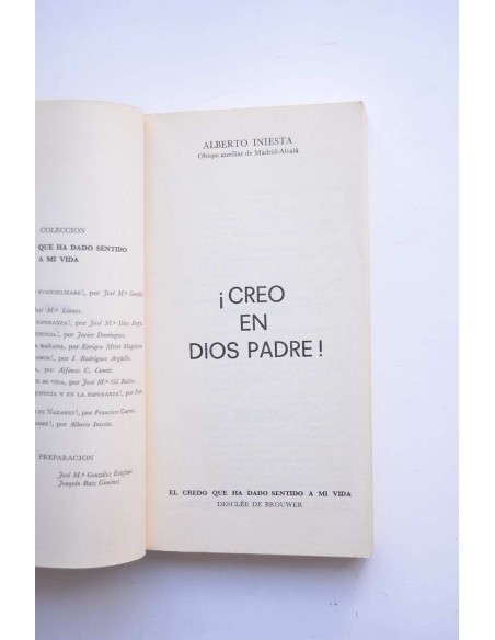 ¡Creo en Dios Padre!