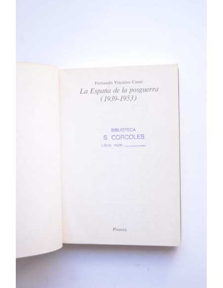 La España de la Posguerra, 1939 - 1953