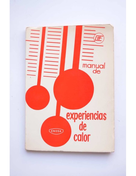 Manual de experiencias de calor. Equipo modelo EB. 6202
