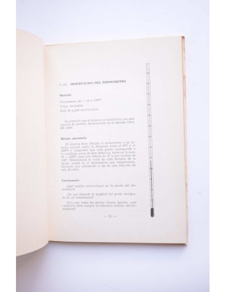 Manual de experiencias de calor. Equipo modelo EB. 6202