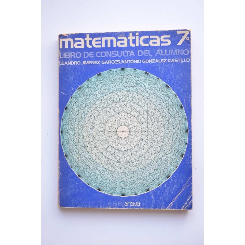 Matemáticas. 7º. Libro de consulta del alumno