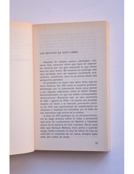 La generación poética de 1936. Antología