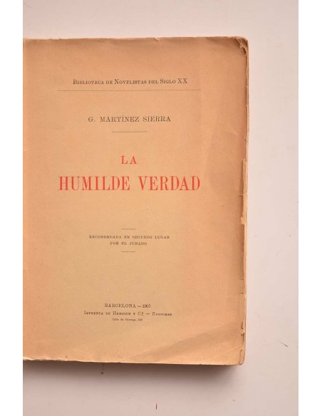 La humilde verdad