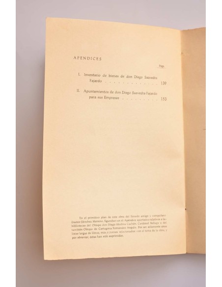 Formación cultural de Saavedra Fajardo : su biblioteca, bibliografía antigua y moderna de sus obras