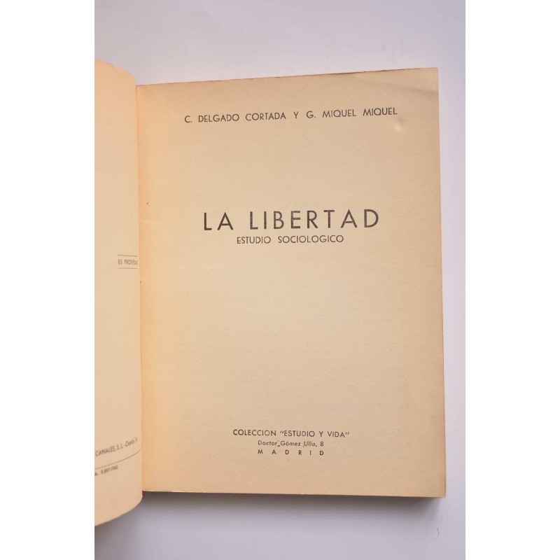 La Libertad. Estudio sociológico