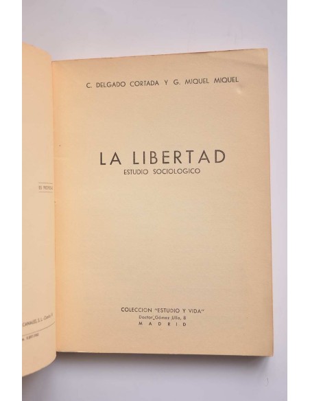 La Libertad. Estudio sociológico
