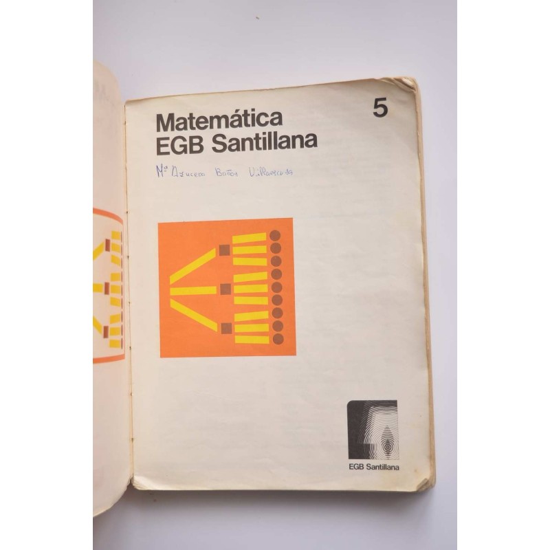 Matemática. 5º EGB