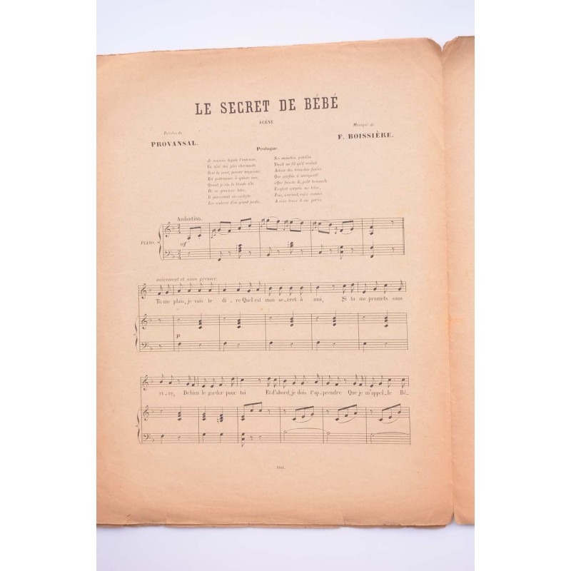 Le secret de Bébé. Scéne