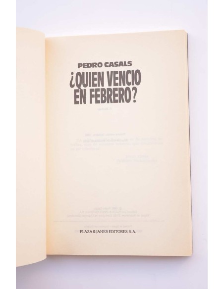 ¿Quién venció en febrero?