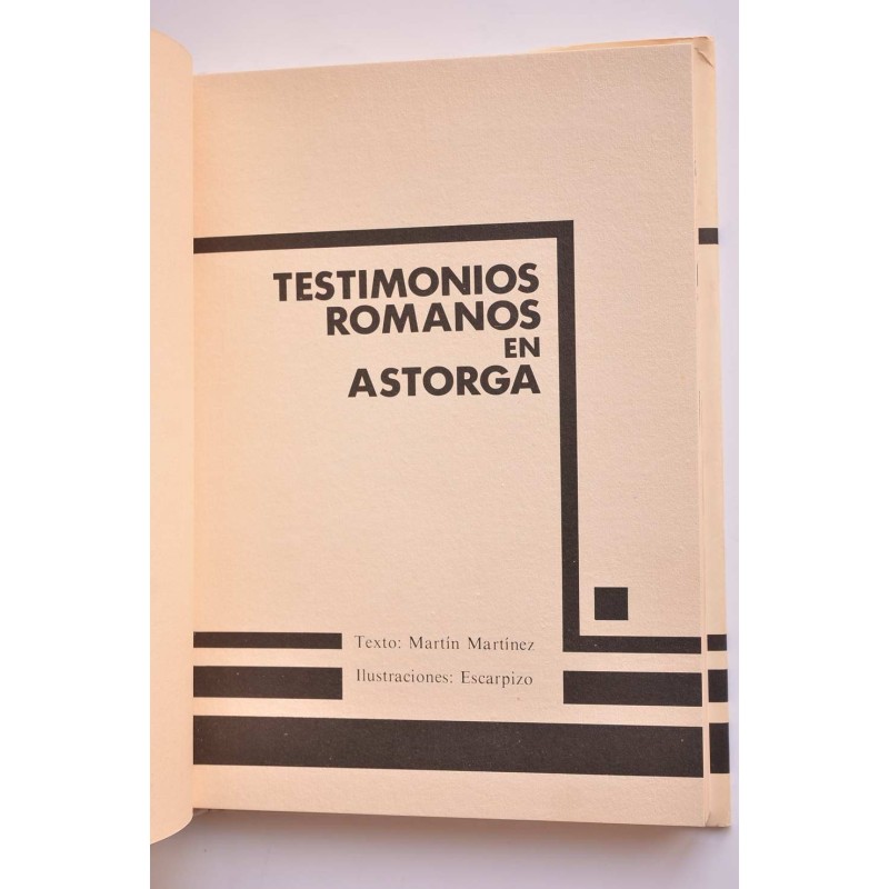 Testimonios romanos en Astorga