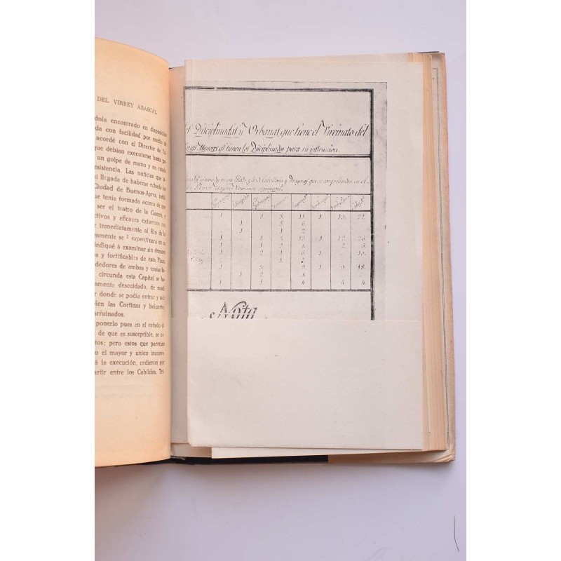 Memoria de gobierno del Virrey Abascal, 1806 -...