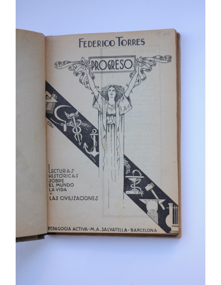 Progreso : lecturas históricas sobre el mundo,  la vida y las civilizaciones