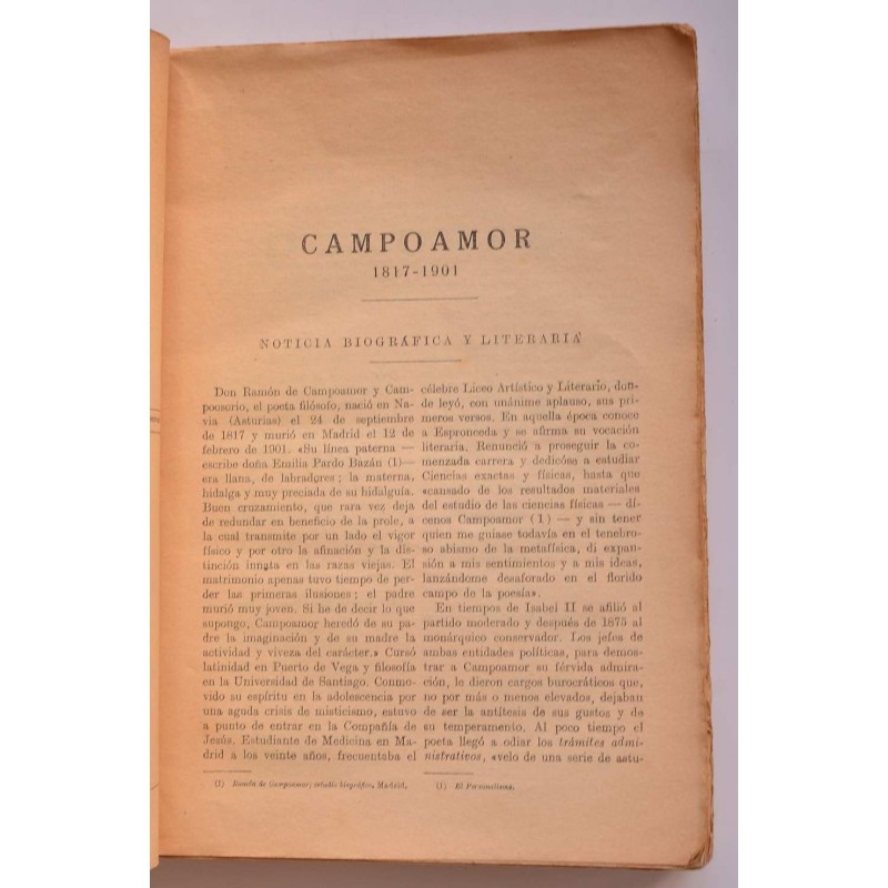 Ramón de Campoamor. Obras poéticas completas