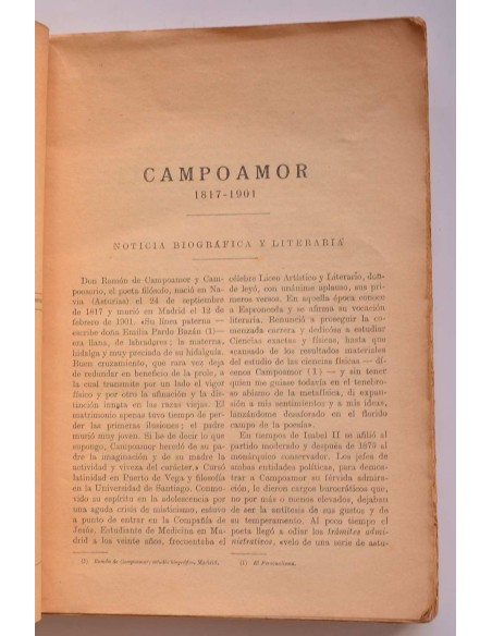 Ramón de Campoamor. Obras poéticas completas