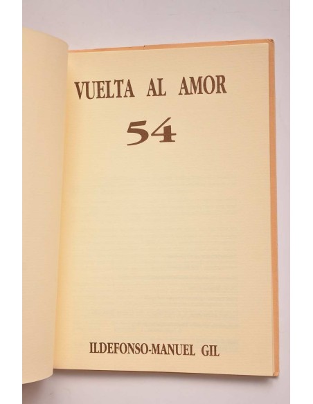 Vuelta al amor en 54 poemas