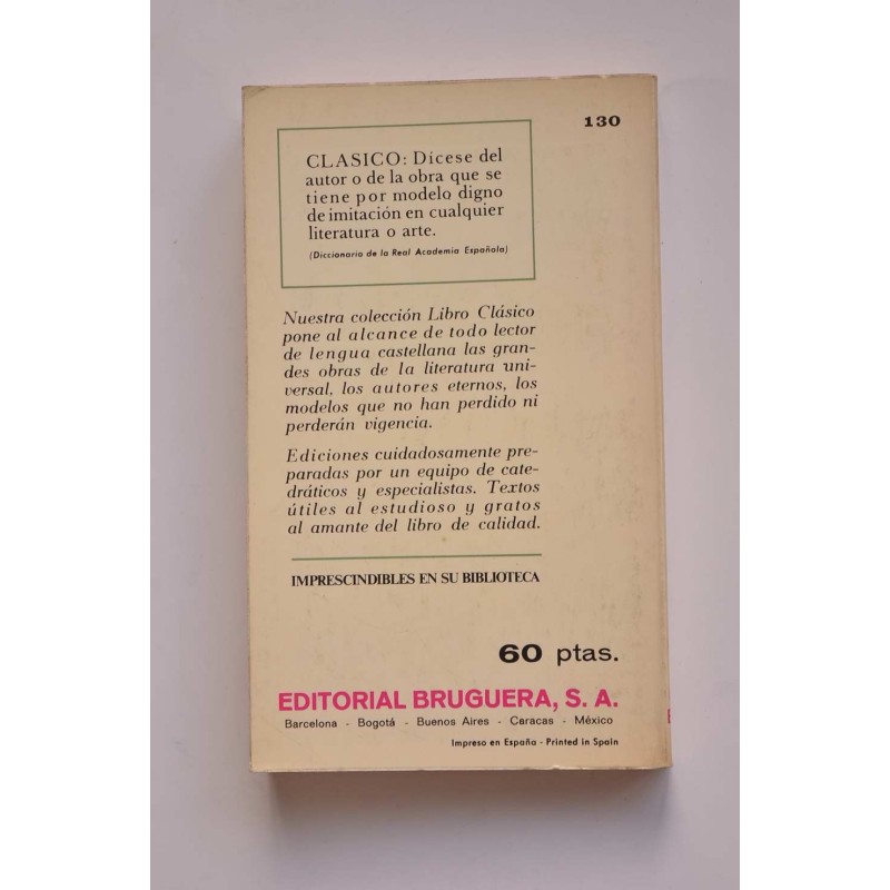 Horacio. Poesías escogidas