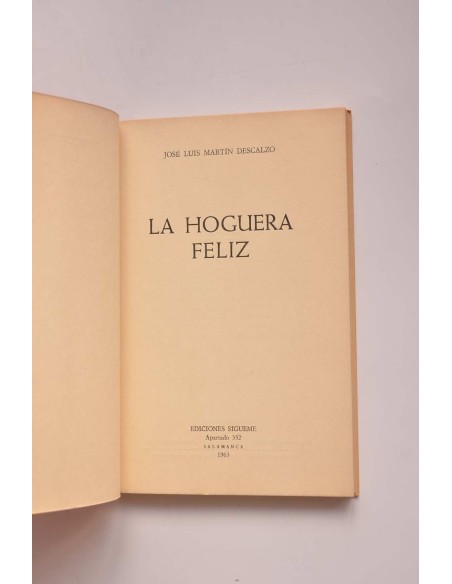 La hoguera feliz
