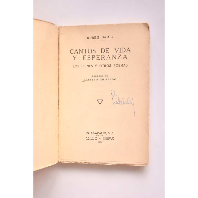 Cantos de vida y esperanza, Los cisnes y otros...