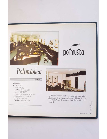 Libro de oro de la música española 1997