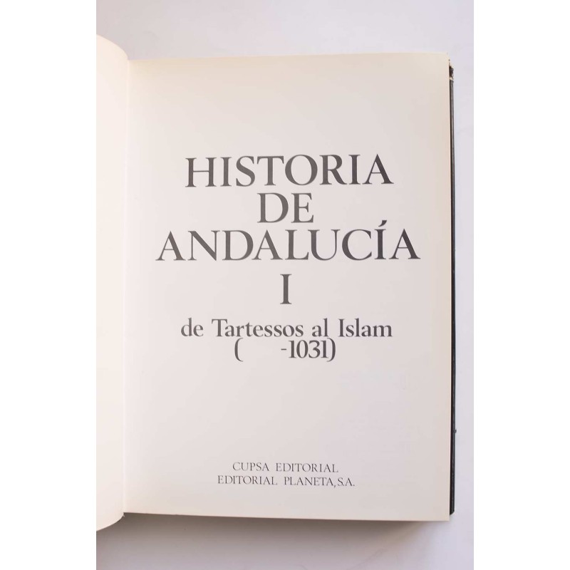 Historia de Andalucía I. De Tartessos al Islam...