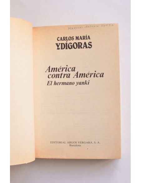 América contra América. El hermano Yanki
