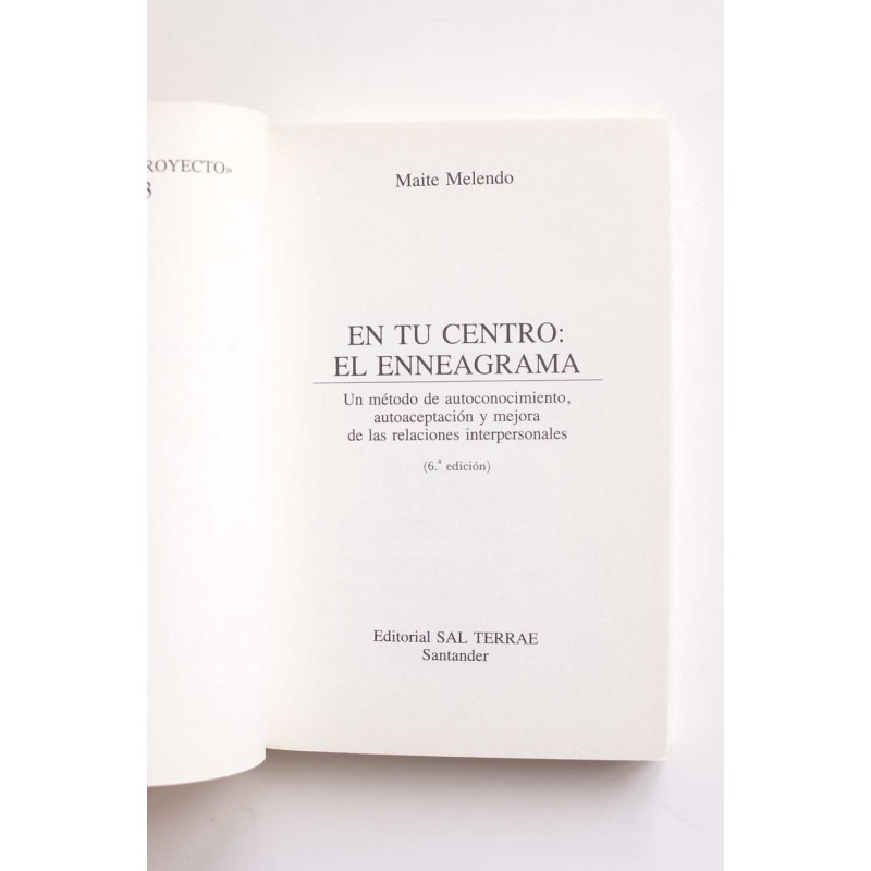 En tu centro: El Enneagrama