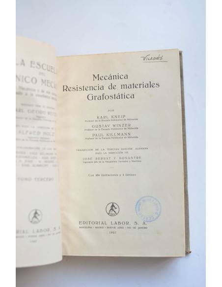 Mecánica, resistencia de materiales, Grafostática