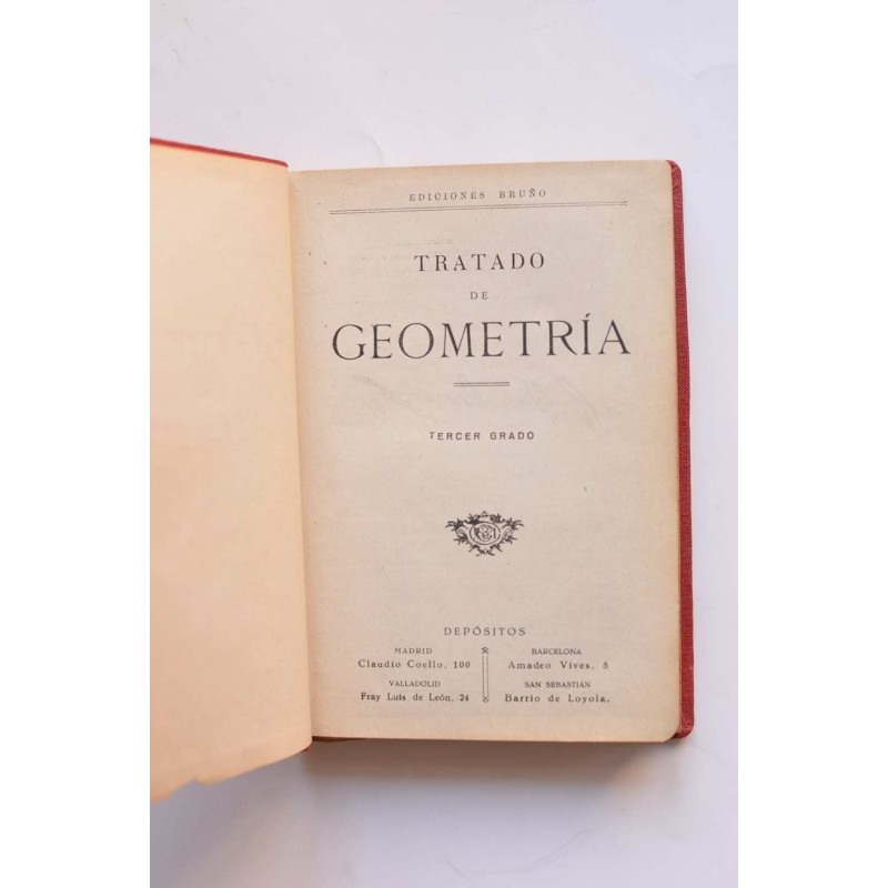 Tratado de geometría. Tercer grado