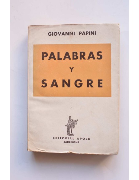 Palabras y sangre