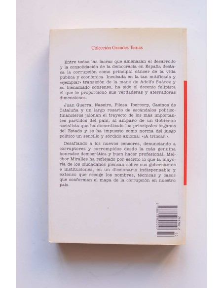 Dinero sucio. Diccionario de la corrupción en España