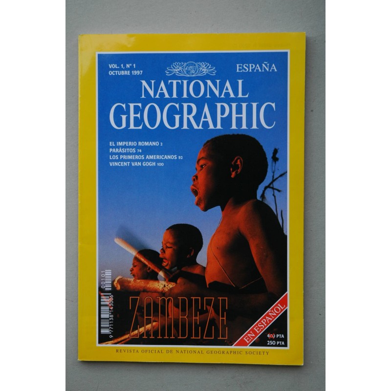 NATIONAL Geographic.-- Vol. 1.-- Nº 21 octubre 1997. Zambeze