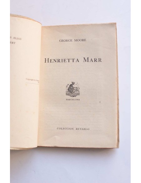 Henrietta Marr - Wilfrid Holmes