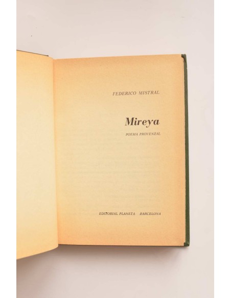 Mireya: poema provenzal