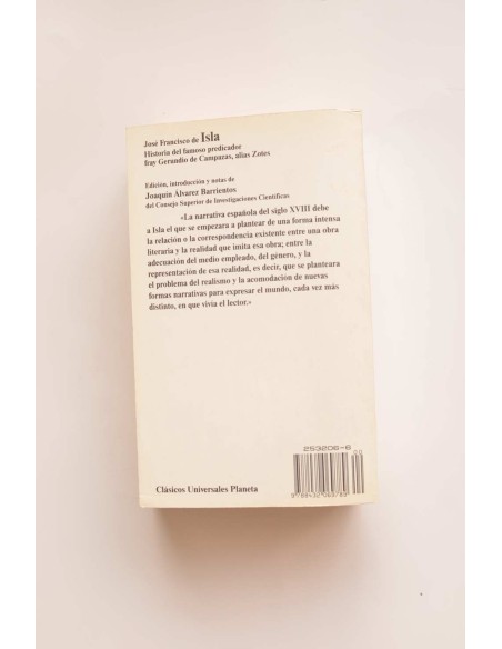 Historia del famoso predicador Fray Gerundio de Campazas, alias Zotes