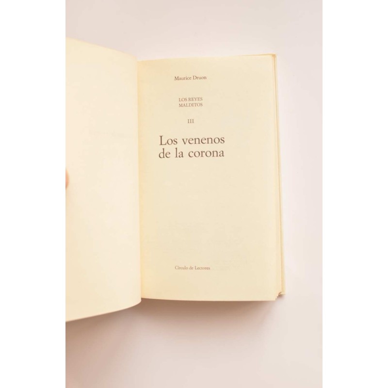 Los venenos de la corona