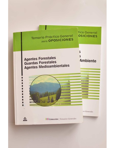 Agentes forestales, guardas forestales, agentes mediambientales. Temario práctico general para oposiciones