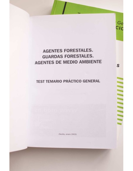 Agentes forestales, guardas forestales, agentes mediambientales. Temario práctico general para oposiciones