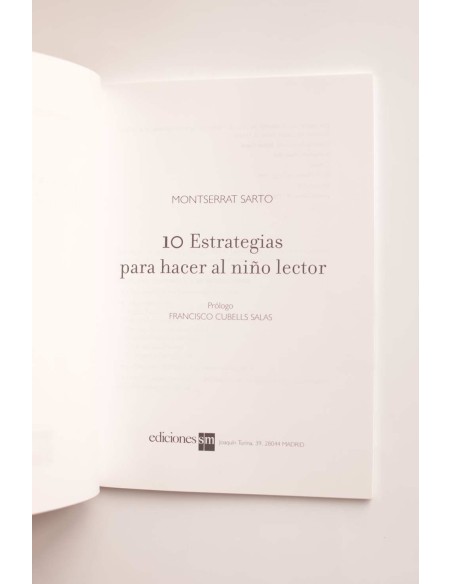 La estrategia para hacer al niño lector