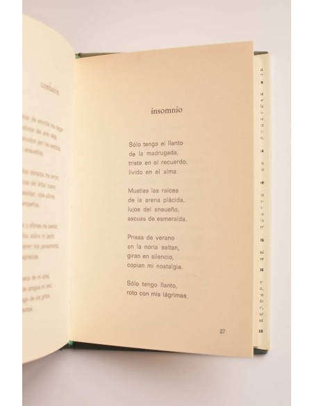 Ejes de vida. Poemas Otoño 1969