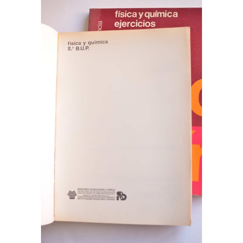 Física y química. 2º B.U.P.