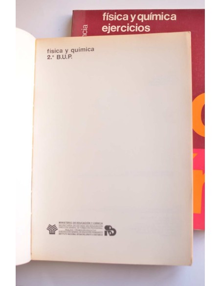 Física y química. 2º B.U.P.